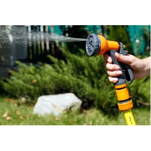 Пистолет для полива металлический Presto-PS насадка на шланг (7204-BL)