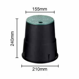Клапанный бокс Presto-PS &laquo;Колодец&raquo; Mini круглый (VB 0106)