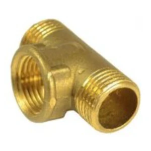 Трійник латунний перехідний 1/2" З-1/2" В-1/2" З