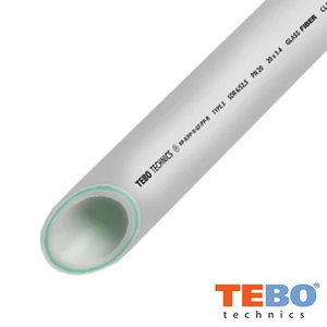 Труба поліпропіленова для опалення Fiber 20 PN20 ASCO