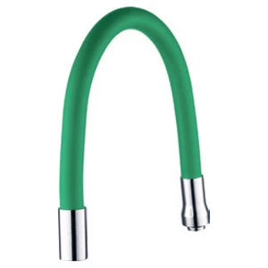 Гусак 3/4" для кухні силіконовий зелений Aquatica 9793512