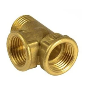 Трійник латунний перехідний 1/2" В-1/2" В-1/2" З