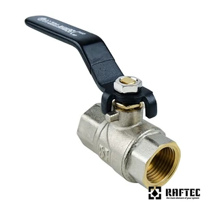 Кран кульовий для води Raftec (Ду 15) 1/2" ВВ ручка