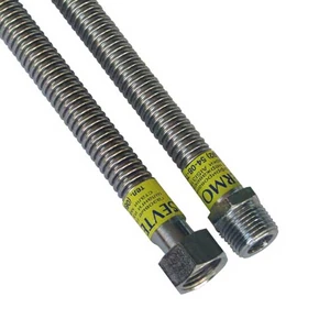 Гофротрубка для газа 1/2" L200 ГШ Gross