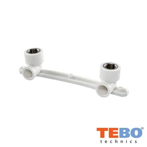 Планка под смеситель PPR 20х1/2" В ASCO белый