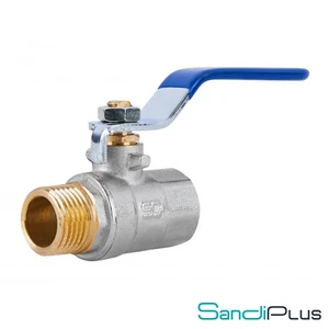 Кран кульовий вода 1" ГШ ручка SD Plus