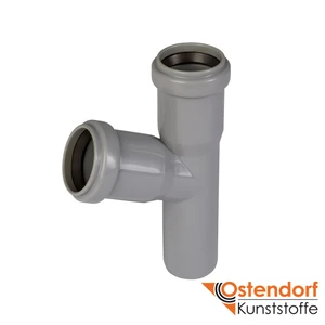 Трійник для внутрішньої каналізації 32/32x67 Ostendorf HT