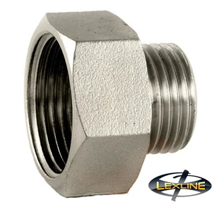 Переходник никелированный Lexline 1 1/4"в-3/4"н 