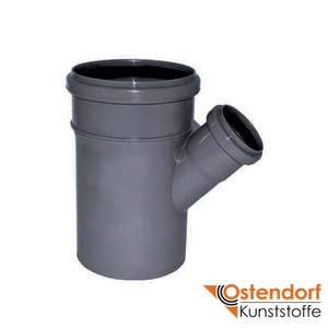 Тройник для внутренней канализации 110/40x45 Ostendorf HT