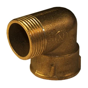 Куточок латунний 1/2" н-3/4" в посилений