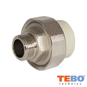 Муфта Американка PPR с наружной резьбой 50х1 1/2" ASCO