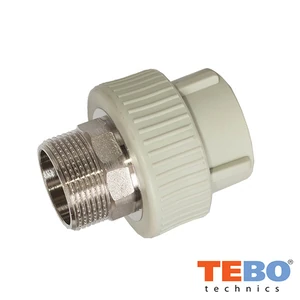 Муфта PPR под ключ с наружной резьбой 50х1 1/2" ASCO