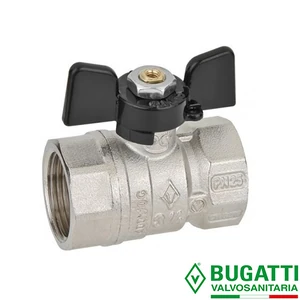 Кран шаровый для воды Bugatti Arizona 602 (Ду 20) 3/4" ВВ