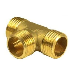 Трійник латунний перехідний 1/2" З-1/2" З-1/2" З